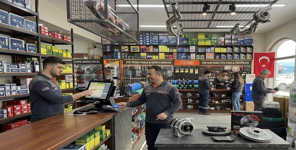 Oto Yedek Parça Barkod Sistemi İzmir